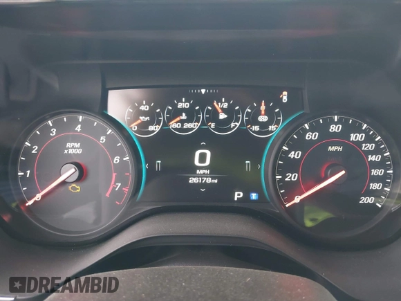 2018 Chevrolet Camaro ZL1 with VIN 1G1FK1R6XJ0122327, listed as a IAAI auction lot 41539334 with 26,178 mi miles and . Bid and sale history available at DreamBid. Image 7.