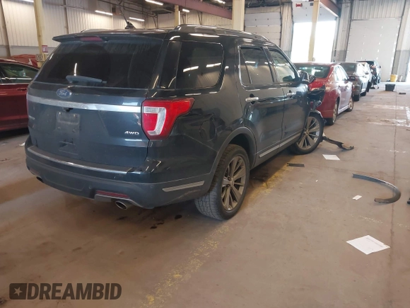 2018 Ford Explorer Limited with VIN 1FM5K8F89JGB33176, listed as a IAAI auction lot 42153282 with 118,076 mi miles and . Bid and sale history available at DreamBid. Image 4.
