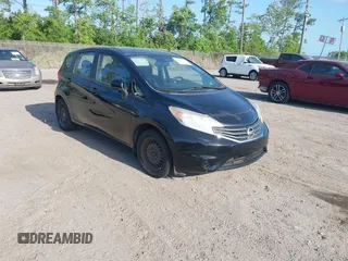 2014 Nissan Note SV with VIN 3N1CE2CPXEL391397, listed as a IAAI auction lot 42147307 with 123,643 mi miles and . Bid and sale history available at DreamBid. Image 1.