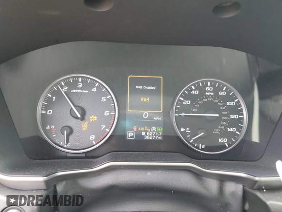 2021 Subaru Outback Limited with VIN 4S4BTANC5M3110728, listed as a Copart auction lot 55239795 with 36,277 mi miles and Salvage title. Bid and sale history available at DreamBid. Image 9.