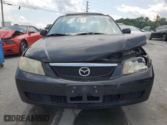 2002 Mazda Protege DX z VIN JM1BJ225020537013, wystawiony jako Copart lot #56952495 z przebiegiem 129 846 mil mil oraz Czysty tytuł • Clean title. Historia ofert i sprzedaży dostępna na DreamBid. Obrazek 5.