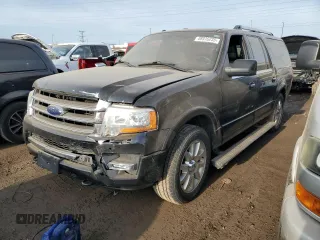 2015 Ford Expedition EL Limited with VIN 1FMJK2AT1FEF09346, listed as a Copart auction lot 48976235 with 218,181 mi miles and Salvage Title. Bid and sale history available at carsss.com. Image 1.