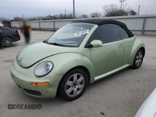2007 Volkswagen Beetle with VIN 3VWRF31YX7M402771, listed as a Copart auction lot 86410834 with Not Provided miles and Salvage Title. Bid and sale history available at DreamBid. Image 1.