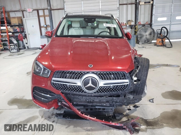 2023 Mercedes-Benz GLE 450 with VIN 4JGFB5KB4PA860208, listed as a Copart auction lot 60171915 with 42,335 mi miles and Salvage title. Bid and sale history available at DreamBid. Image 5.