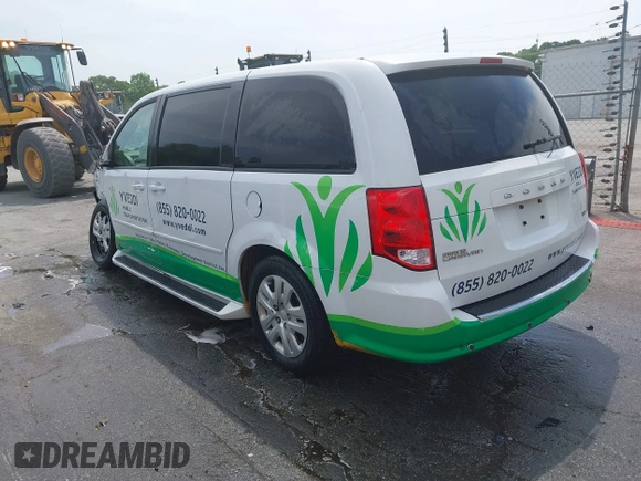 2014 Dodge Grand Caravan American Value with VIN 2C4RDGBG6ER380568, listed as a IAAI auction lot 41683180 with 303,612 mi miles and . Bid and sale history available at DreamBid. Image 3.