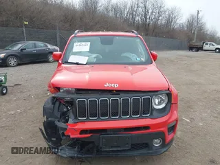2020 Jeep Renegade Latitude with VIN ZACNJBBB7LPL97764, listed as a IAAI auction lot 41285169 with 46,029 mi miles. Bid and sale history available at carsss.com. Image 11.
