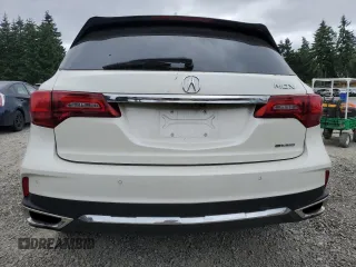 2019 Acura MDX Technology with VIN 5J8YD4H54KL003159, listed as a Copart auction lot 60716275 with 40,992 mi miles and Salvage title. Bid and sale history available at DreamBid. Image 6.
