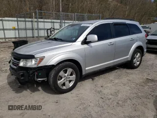 2012 Dodge Journey SXT z VIN 3C4PDDBG2CT323770, wystawiony jako Copart lot #48722225 z przebiegiem 141 032 mil mil oraz Szkoda całkowita • Salvage title. Historia ofert i sprzedaży dostępna na DreamBid. Obrazek 1.
