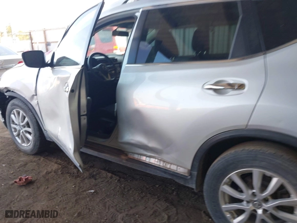 2017 Nissan Rogue S with VIN KNMAT2MT4HP550008, listed as a IAAI auction lot 41896542 with 127,757 mi miles. Bid and sale history available at carsss.com. Image 14.