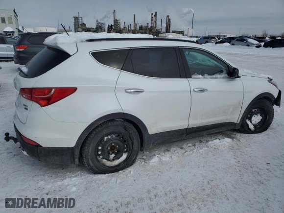 2014 Hyundai Santa Fe Sport with VIN 5XYZUDLB7EG231477, listed as a Copart auction lot 45111635 with 0 mi miles and Salvage Title. Bid and sale history available at carsss.com. Image 3.