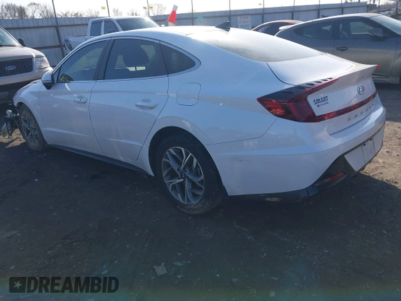 2023 Hyundai Sonata SEL z VIN KMHL64JA4PA282007, wystawiony jako IAAI lot #41585410 z przebiegiem 19 587 mil mil oraz . Historia ofert i sprzedaży dostępna na DreamBid. Obrazek 3.