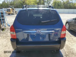 2006 Hyundai Tucson GLS with VIN KM8JN72D06U299341, listed as a Copart auction lot 74022094 with 222,070 mi miles and Non Repairable. Bid and sale history available at carsss.com. Image 6.