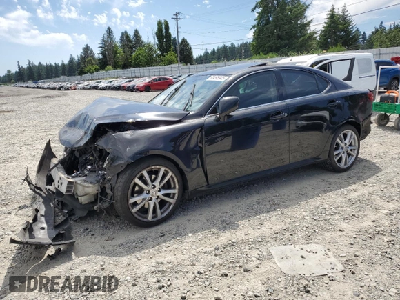 2006 Lexus IS 250 z VIN JTHBK262362012517, wystawiony jako Copart lot #60495945 z przebiegiem Nie podano mil oraz Szkoda całkowita • Salvage title. Historia ofert i sprzedaży dostępna na DreamBid. Obrazek 1.
