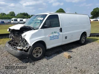 2007 Chevrolet Express Cargo z VIN 1GCFG15X971101110, wystawiony jako Copart lot #58901194 z przebiegiem Nie podano mil oraz Szkoda całkowita • Salvage title. Historia ofert i sprzedaży dostępna na DreamBid. Obrazek 1.