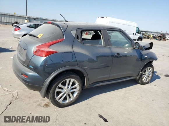 2014 Nissan Juke Nismo with VIN JN8AF5MR8ET451132, listed as a Copart auction lot 75631204 with Not Provided miles and Salvage Title. Bid and sale history available at DreamBid. Image 3.