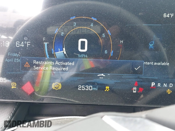 2025 Chevrolet Equinox FWD LT with VIN 3GNAXHEG5SL188502, listed as a IAAI auction lot 42127167 with 2,530 mi miles and . Bid and sale history available at DreamBid. Image 7.