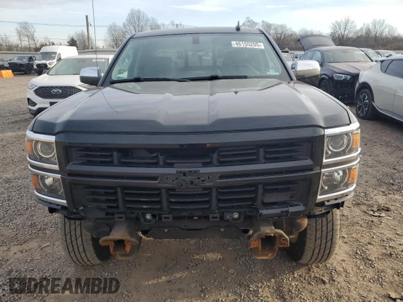 2015 Chevrolet Silverado 1500 LTZ with VIN 1GCVKSEC6FZ206913, listed as a Copart auction lot 46155205 with 131,668 mi miles and Salvage Title. Bid and sale history available at carsss.com. Image 5.