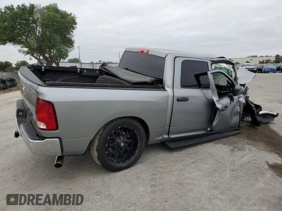 2021 Ram 1500 Tradesman z VIN 3C6RR6KG3MG587376, wystawiony jako Copart lot #50153245 z przebiegiem 82 551 mil mil oraz Nie do naprawy • Non repairable. Historia ofert i sprzedaży dostępna na DreamBid. Obrazek 3.