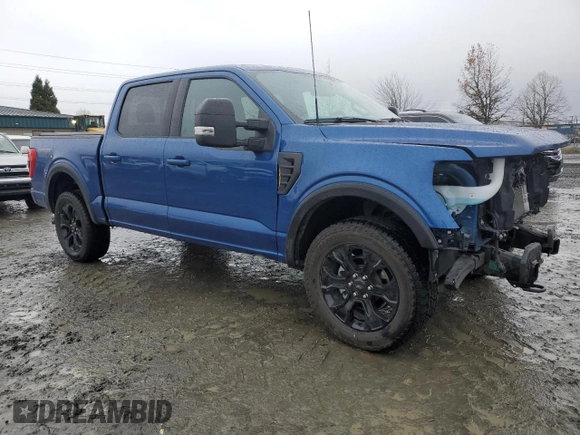 2022 Ford F-150 XL with VIN 1FTFW1E57NKD84700, listed as a Copart auction lot 84911824 with 30,300 mi miles and Salvage Title. Bid and sale history available at carsss.com. Image 4.