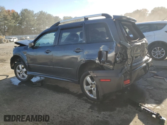 2006 Mitsubishi Outlander z VIN JA4LZ81F96U025401, wystawiony jako Copart lot #78197014 z przebiegiem Nie podano mil oraz Szkoda całkowita • Salvage title. Historia ofert i sprzedaży dostępna na DreamBid. Obrazek 2.