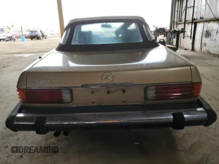 1983 Mercedes-Benz 380 with VIN WDBBA45A9DB027768, listed as a Copart auction lot 49116105 with 154,332 mi miles and Clean Title. Bid and sale history available at carsss.com. Image 6.