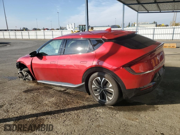 2024 Kia EV6 Wind with VIN KNDC34LA0R5211666, listed as a Copart auction lot 80352954 with 10,861 mi miles and Clean Title. Bid and sale history available at carsss.com. Image 2.