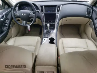 2017 Infiniti Q50 Sport with VIN JN1EV7AP9HM743324, listed as a Copart auction lot 59636665 with 67,908 mi miles and Salvage title. Bid and sale history available at DreamBid. Image 8.
