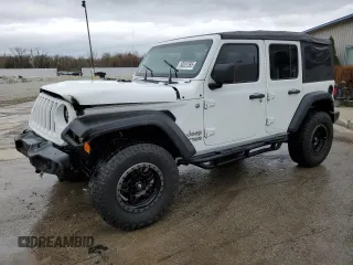 2021 Jeep Wrangler Unlimited Willys z VIN 1C4HJXDN2MW611018, wystawiony jako Copart lot #50521595 z przebiegiem 68 724 mil mil oraz Szkoda całkowita • Salvage title. Historia ofert i sprzedaży dostępna na DreamBid. Obrazek 1.