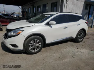 2017 Nissan Murano SV with VIN 5N1AZ2MG3HN182588, listed as a Copart auction lot 45548905 with 69,869 mi miles and Salvage Title. Bid and sale history available at carsss.com. Image 1.