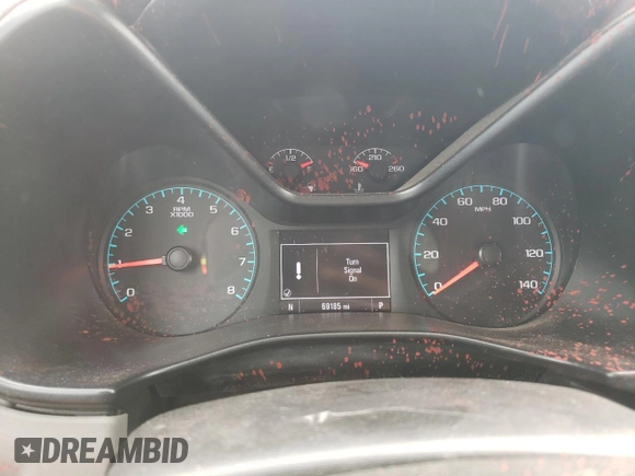 2019 Chevrolet Colorado 2WD Work Truck with VIN 1GCHSBEA8K1194333, listed as a Copart auction lot 53670145 with 69,185 mi miles and Clean Title. Bid and sale history available at DreamBid. Image 9.