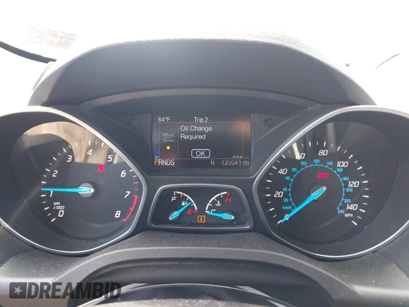 2016 Ford Escape SE with VIN 1FMCU9GX8GUB42944, listed as a IAAI auction lot 42171770 with 120,041 mi miles. Bid and sale history available at carsss.com. Image 7.