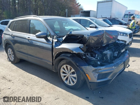 2019 Volkswagen Tiguan S with VIN 3VV0B7AX0KM119702, listed as a IAAI auction lot 42069676 with 69,637 mi miles and . Bid and sale history available at DreamBid. Image 1.