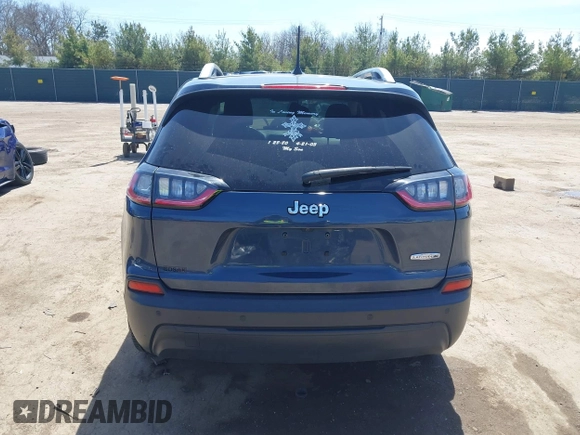2020 Jeep Cherokee Altitude with VIN 1C4PJLLB9LD577827, listed as a IAAI auction lot 42040014 with 76,340 mi miles and . Bid and sale history available at carsss.com. Image 15.