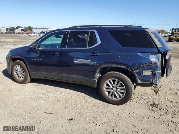 2023 Chevrolet Traverse LT Cloth with VIN 1GNERGKW1PJ173205, listed as a Copart auction lot 49812385 with 53,101 mi miles and Salvage Title. Bid and sale history available at carsss.com. Image 2.