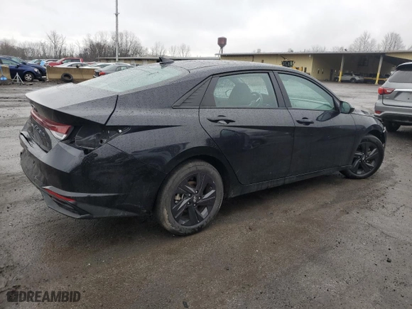 2023 Hyundai Elantra SEL with VIN KMHLM4AG9PU568704, listed as a Copart auction lot 50124215 with 21,804 mi miles and Salvage Title. Bid and sale history available at carsss.com. Image 3.