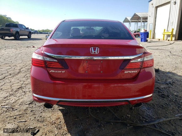 2017 Honda Accord Sedan Sport with VIN 1HGCR2F53HA273930, listed as a Copart auction lot 52226455 with 148,045 mi miles and Salvage Title. Bid and sale history available at carsss.com. Image 6.