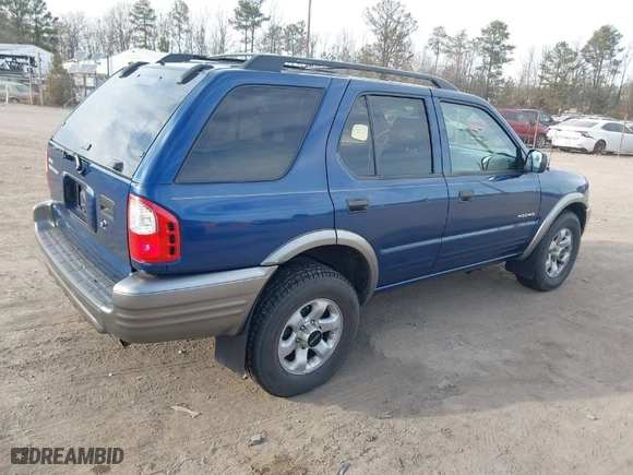 2002 Isuzu Rodeo S with VIN 4S2CK58W324306607, listed as a IAAI auction lot 41466742 with 158,540 mi miles. Bid and sale history available at carsss.com. Image 4.