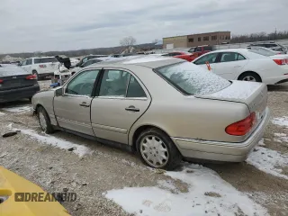 1998 Mercedes-Benz E-Class with VIN WDBJF65F4WA619026, listed as a Copart auction lot 42602915 with 202,430 mi miles and Salvage Title. Bid and sale history available at carsss.com. Image 2.