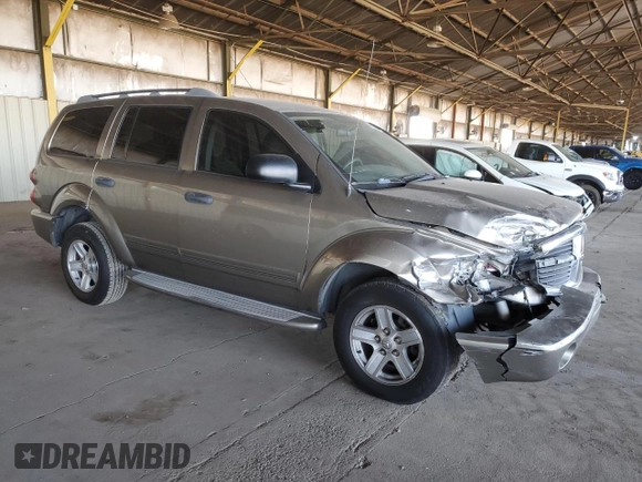 2005 Dodge Durango SLT with VIN 1D4HB48N35F577133, listed as a Copart auction lot 44531835 with 133,967 mi miles and Salvage title. Bid and sale history available at DreamBid. Image 4.
