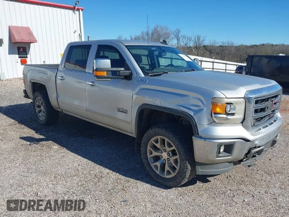 2015 GMC Sierra 1500 SLT with VIN 3GTU2VEJ8FG430051, listed as a IAAI auction lot 41208698 with 191,699 mi miles and . Bid and sale history available at DreamBid. Image 1.