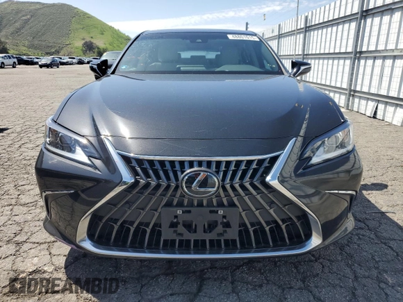 2023 Lexus ES with VIN 58ADA1C19PU027956, listed as a Copart auction lot 48801015 with 33,169 mi miles and Salvage Title. Bid and sale history available at carsss.com. Image 5.