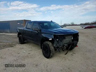 2021 Chevrolet Silverado 1500 LT Trail Boss with VIN 1GCPYFED9MZ349276, listed as a Copart auction lot 50032425 with 69,099 mi miles and Salvage Title. Bid and sale history available at DreamBid. Image 14.