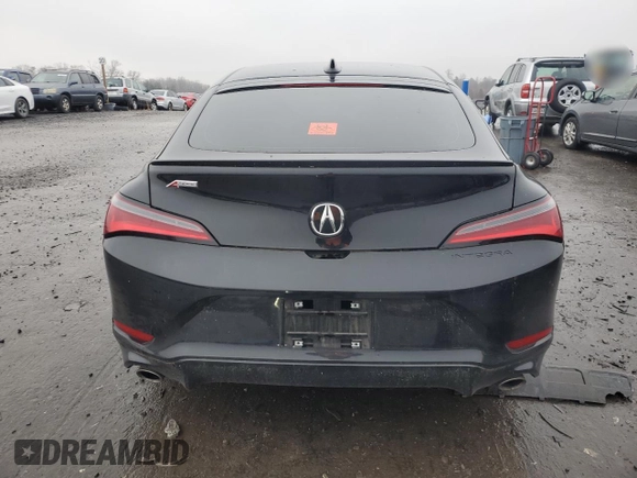 2024 Acura Integra w/A-Spec Package with VIN 19UDE4H32RA009848, listed as a Copart auction lot 84950684 with Not provided miles and Salvage title. Bid and sale history available at DreamBid. Image 6.