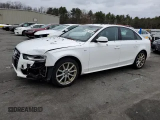 2016 Audi A4 Premium Plus z VIN WAUFFAFL3GA004027, wystawiony jako Copart lot #52857165 z przebiegiem 121 369 mil mil oraz Szkoda całkowita • Salvage title. Historia ofert i sprzedaży dostępna na DreamBid. Obrazek 1.