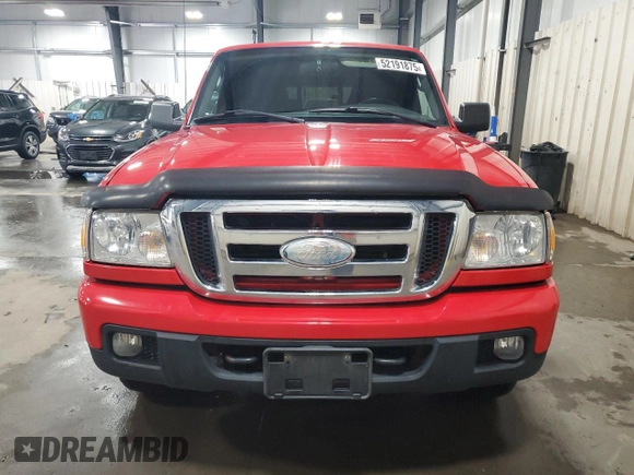 2007 Ford Ranger XLT with VIN 1FTZR45E37PA16221, listed as a Copart auction lot 52191875 with 104,846 mi miles and Salvage Title. Bid and sale history available at DreamBid. Image 5.