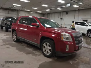 2015 GMC Terrain SLE with VIN 2GKFLVEK8F6283020, listed as a IAAI auction lot 41754049 with 126,788 mi miles. Bid and sale history available at carsss.com. Image 1.