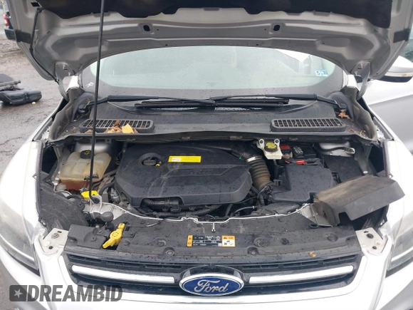 2016 Ford Escape Titanium with VIN 1FMCU0JX7GUB25573, listed as a IAAI auction lot 41871980 with 157,525 mi miles. Bid and sale history available at carsss.com. Image 10.