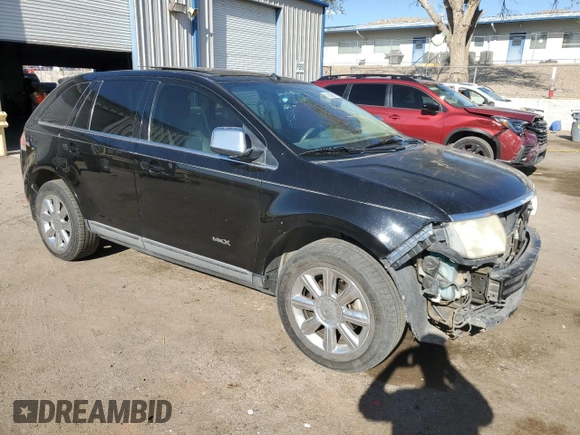 2007 Lincoln MKX with VIN 2LMDU88C97BJ39278, listed as a Copart auction lot 51599915 with 206,681 mi miles and Clean Title. Bid and sale history available at carsss.com. Image 4.