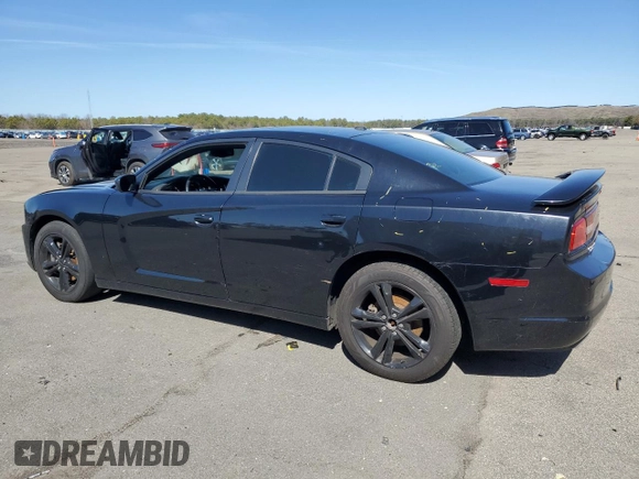 2014 Dodge Charger SXT with VIN 2C3CDXJG7EH320476, listed as a Copart auction lot 49823735 with 125,067 mi miles and Clean Title. Bid and sale history available at carsss.com. Image 2.