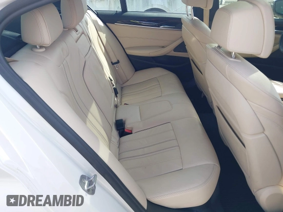 2018 BMW 5 Series 540i with VIN WBAJE5C57JWA96315, listed as a IAAI auction lot 41531960 with 65,085 mi miles and . Bid and sale history available at carsss.com. Image 8.
